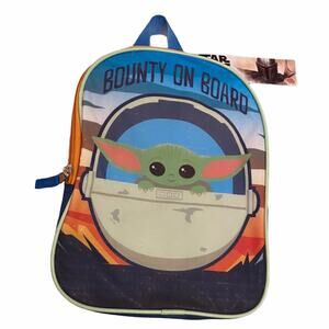 BioWorld The Mandalorian Bounty on Board Shimmer Mini Backpack